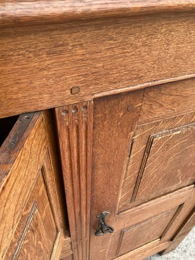 Early 20th Century Arts and Crafts Oak Cabinet - Warehouse and Showroom Open Saturday 18th April 12 til 4pm Eircode R95T227