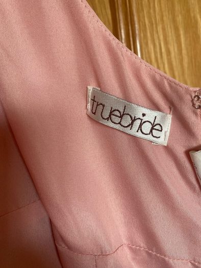 TRUE BRIDE blush pink bridesmaid dresses