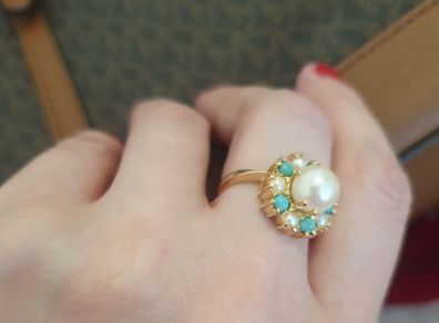 Ring 18k gold Antique