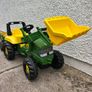 Rolly Junior John Deere Tractor With Loader And Trailer Image 2