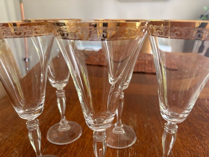crystal glasses set of 5