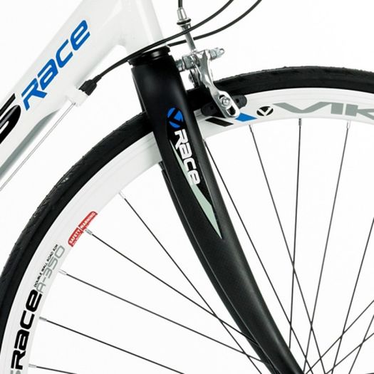 56cm Viking Palermo 16 Speed STI 700c Wheel Gents, White