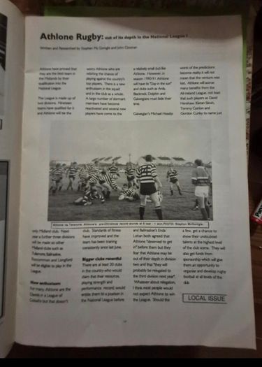 Vintage Local Issue