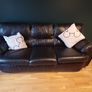 two leather sofas Image 2
