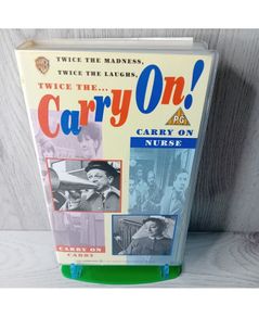 Carry On Nurse / Carry On Cabby Vhs Tape - Rare Series Movie Film