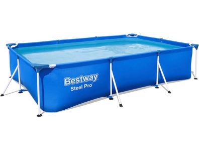 Rectangular Frame Swimming Pool, Steel Pro, 9.1 ft (FREE POSTAGE)