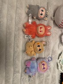 Labubus and accessories