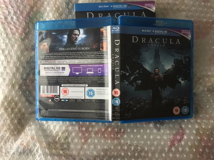 Dracula Untold Blu Ray Lenticular Slipcover