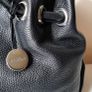 Genuine FURLA black leather bag Image 2