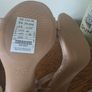 high heels - rose gold sparkle heels, unworn, size 4 Image 3