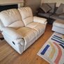Two-Seater Cream Sofa Image 5