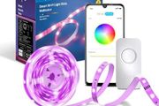 ED Strip Light 5m, Multicolour Led lights for TV Bedroom, Smart Lighting Controls, Hands-Free Voice Control with Alexa &amp; Google, Flexible Installation, Schedule &amp; Timer