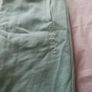 ladies Adidas tracksuit bottoms mint green  UK 10 Image 3