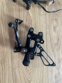 KTM RC8 adjustable left rear set