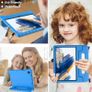 For Samsung Galaxy Tab A8 10.5 2021 Kids Case Shockproof Cover With Stand - Blue Image 2