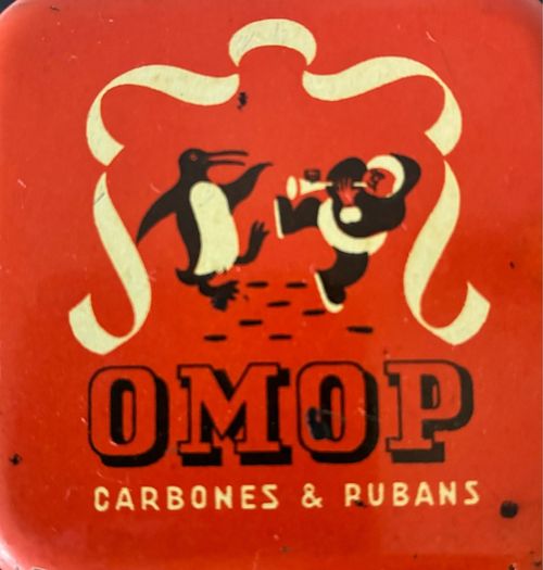 Vintage French Advertising Tin