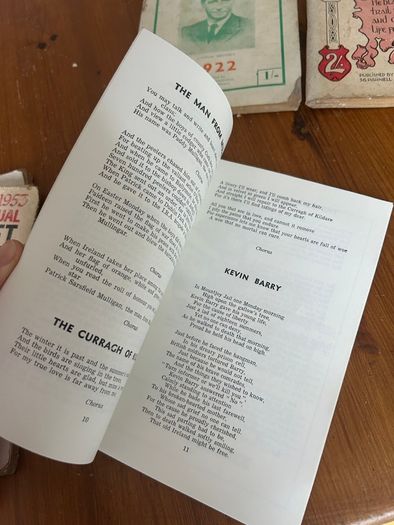 Old Irish Magazine booklet memorabilia