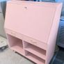 Wooden Bureau with loads of Storage Image 8