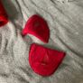 Vintage style red cardigan Image 5