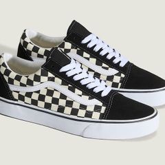 Brand new / never worn Vans Old Skool Tonal Check Blue trainers.