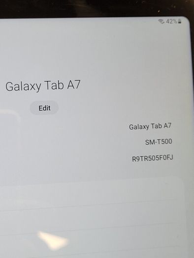 2020 Samsung Galaxy Tab A7 32GB SM-T500 WIFI Black