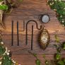 Solar Lantern Outdoor with Shepherds Hook, Metal Hanging Garden Lantern, Garden Ornaments Outdoor, Perfect Solar Garden Ornaments, Outdoor Lanterns and Garden Decorations Image 6