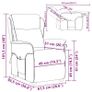 Massage Chair Brown Image 8