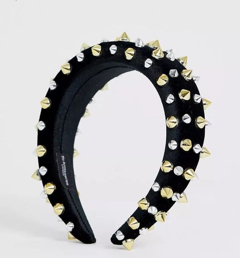 New, Adult Crown Studded Headband