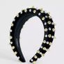 New, Adult Crown Studded Headband Image 2