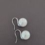 Salt water natural pearl earrings Image 3