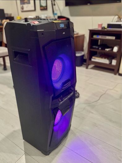JVC MX-D528B Bluetooth Megasound Party Speaker