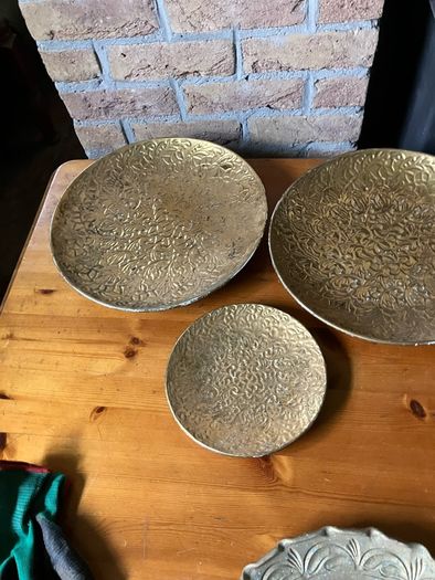 Plates clay pottery