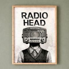 Unique Canvas Radiohead Print - FREE P&P