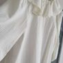 George ivory wide frill collar blouse Sz 12 - Bnwt Rrp 16 Sterling Image 8