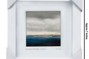 Wooden Bridge and Dublin Bay, Small Framed print by artist Helen Mathews