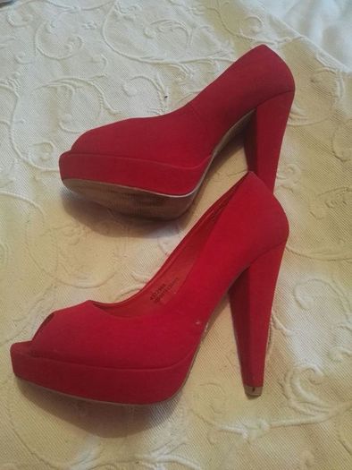 Red Suede Shoes