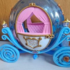 Barbi carriage toy horse for Barbi doll