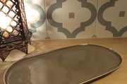 Very Nice Habitat Stadium Shaped Serving Dish/Plate 40cm x 22cm