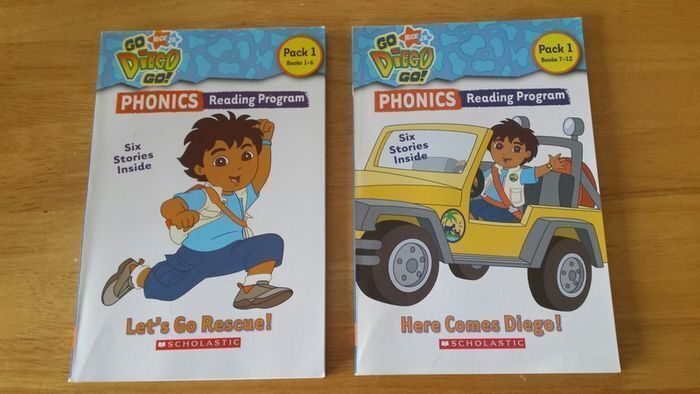 Go Diego Go Phonics Reading books