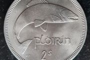 Ireland 1964 Florin Unc coin