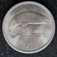 Ireland 1964 Florin Unc coin