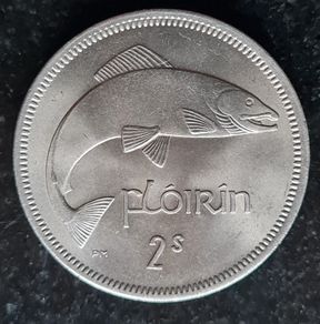 Ireland 1964 Florin Unc coin
