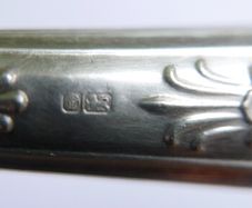 Vintage sterling silver handled cake/pie server 71,9g