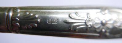 Vintage sterling silver handled cake/pie server 71,9g