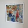 Stunning Handmade Cross Stitch Embroidery - Cats and Sunflowers Image 6