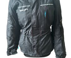 Swift S1 Textile Road Jacket - Black Waterproof