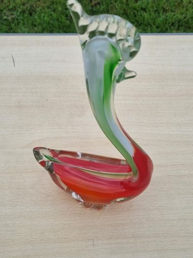 Venetian glass figurine of a rooster