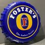 Fosters Bottle Cap wall display Image 2