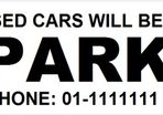Sign/info Plates