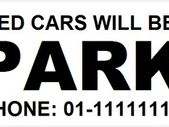 Sign/info Plates
